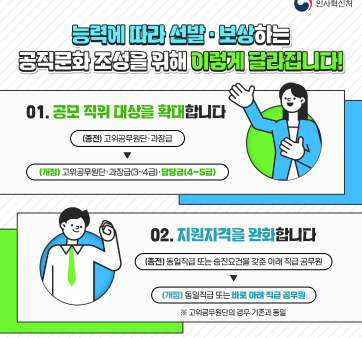  5급 사무관으로 '고속 승진' 길이 열립니다 관련사진2 보기